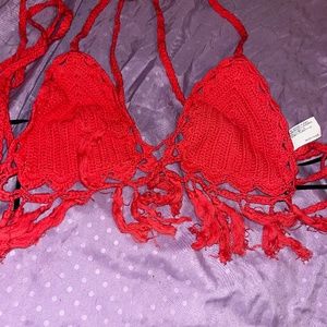 Brand new crochet top